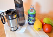 Using reusable products and eating unprocessed foods are good for the environment and simple steps along the path in the “going green” journey. (Photo by MSU Extension Service/Beth Baker)