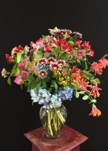An upcoming demonstration will reveal ways to use Mississippi foliage in creative designs, such as this mixed floral arrangement. (Submitted photo)