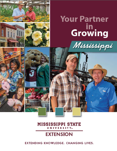 The cover of the MSU Extension publication, Your Partner in Growing Mississippi.