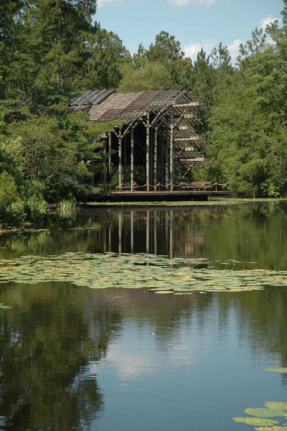 Pinecote Pavillion at Crosby Arboretum