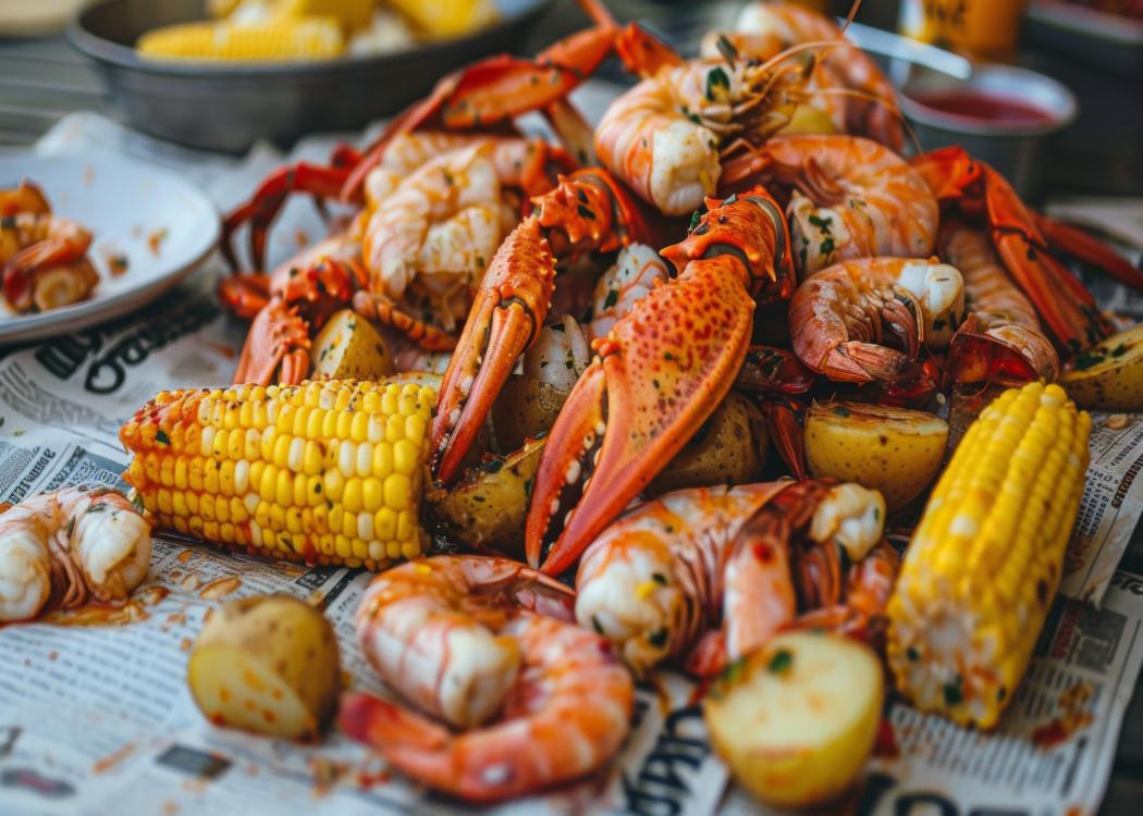 Seafood boil.