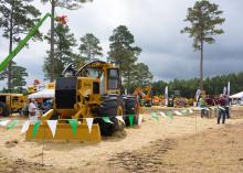 A front end loader.