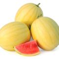 The non-traditional "Faerie" F1 watermelon, with its yellow rind and sweet, red flesh, is a 2012 All-America Selection Vegetable Award winner. (Photo courtesy of All-America Selections)