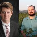 New ag economists Will Maples and Brian Mills.