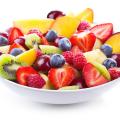 A bowl of various fruits