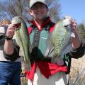 A successful fisherman knows that a productive and healthy lake is important to produce large fish. (Photo by MSU Extension Service/Wes Neal)