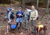 Don’t let the colder weather prevent outdoor adventures this winter. This group is staying comfortable by layering their clothing. (Photo by MSU Extension Service/Evan O’Donnell)